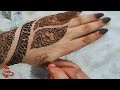 Latest Hibiscus Floral Cut Work Mehndi Design 2024 | Step by Step Tutorial | Henna Fever