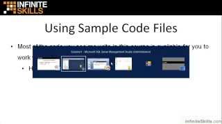 Microsoft SQL Server Exam 70-461 Tutorial | Using Sample Code Files
