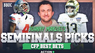 Johnny Manziel REVEALS His CFP Semifinals Picks | CFP Best Bets \u0026 Preview | Johnny's Scramble Drill