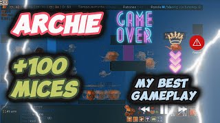 ARCHIE +100 MICES GAMEPLAY | - Transformice 2023