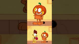 🎃 A scared Pumpkin! 😱 #GarfieldOfficial #Garfield #Shorts #Funny