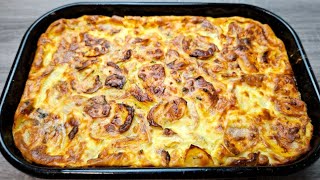 Moussaka with potatoes and meat that you can't resist, the secret is in the dressing - AUDIO