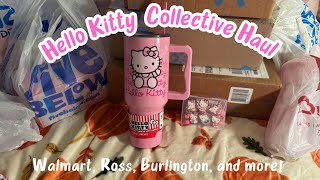 Hello Kitty Collective Haul : Walmart, Five Below, Ross, and more! #haul