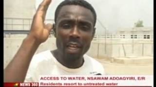 News360 - Residents resort to untreated water in Nsawam Adoagyir - E/R - 7/2/2016