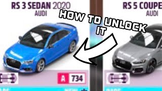 How to get the NEW AUDI RS3 SEDAN 2020 in Forza Horizon 5