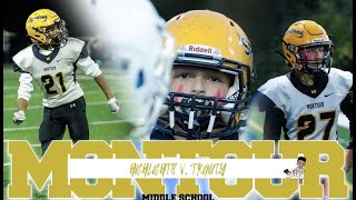 Montour Spartans ( Highlights v. Trinity 2021 ) Middle School Football