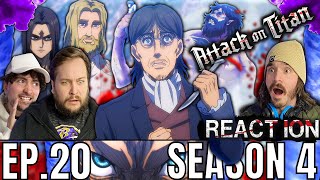 THE TRUTH WILL SET YOU FREE | Attack On Titan REACTION!!!! | 4x20 | \