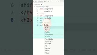 JavaScript Tutorial for Beginners / JavaScript learn /assignment operators left shift bitwise tag