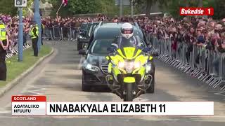 Agataliikonfuufu: Omubiri gw’abadde Nnabakyala Elizabeth II gutuusiddwa mu Kibuga Edinburgh