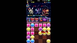 【パズドラ】サタンパで神々の王(ソニア2体編成)