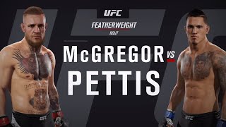 Макгрегор vs Петтис ( Конар Макгрегор против Энтони Петтиса ) UFC2 .