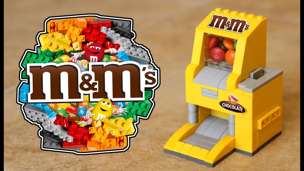 M M S Custom Lego Vending Machine Youtube