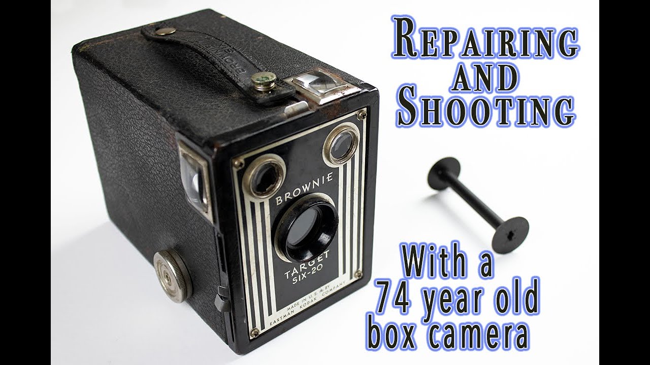 Aly's Vintage Camera Cabinet: The Kodak Brownie Target Six-20 Box ...