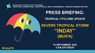 Press Briefing: Severe Tropical Storm \