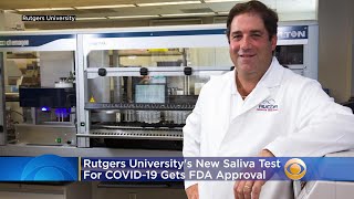 Rutgers University's New Saliva Test For COVID-19 Gets FDA Approval
