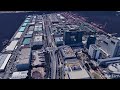 google earthで東京都内を空中散歩してみた 【4k60p】