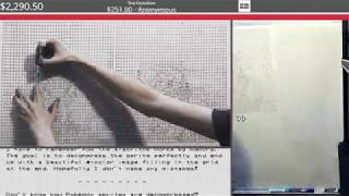 150x timelapse - Pokémon Sprite Decompression Done By Hand (Retro Game Mechanics Explained)
