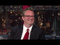 Matthew Perry's Final Late Show Appearance  Letterman