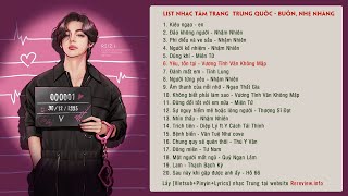 [ Playlist ]Nhìn thấu - Một người mất ngủ...LIST NHẠC TÂM TRẠNG TRUNG QUỐC HAY NHẤT 🍑 | Gemo Music