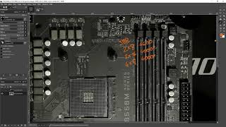 mobo PCB Breakdown: Gigabyte B550M Aorus Pro AX // Gigabyte's only 6 layer MATX.