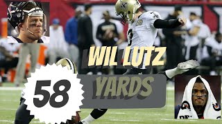 ⛑  Can-t-Miss-Play ⛑ Will Lutz Game-Winning 58 Yard Field Goal  - Texans @ Saint