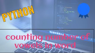 python program to count number of vowels in inputted string(TELUGU)