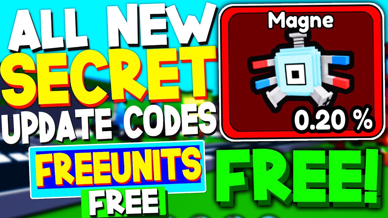 *NEW* ALL WORKING UPDATE CODES FOR PIXELMON TOWER DEFENSE! ROBLOX ...