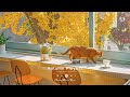 𝙒𝙖𝙧𝙢 𝘼𝙪𝙩𝙪𝙢𝙣 𝙑𝙞𝙗𝙚𝙨🍁 Chill Korean Cafe Playlist to Make Your Day, Relaxing K-POP Music to Study, Work