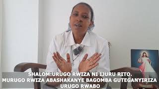 SHALOM:URUGO RWIZA NI IJURU RITO.MURUGO RWIZA  ABASHAKANYE BAGOMBA GUTEGANYIRIZA URUGO RWABO