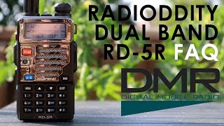 Radioddity Baofeng RD-5R - Frequently Asked Questions (Your Questions Answered!)