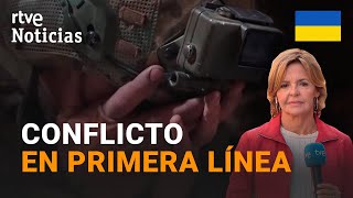 GUERRA UCRANIA: Los SOLDADOS FILMAN con CÁMARAS 'GOPRO' sus COMBATES contra RUSIA | RTVE