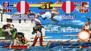 FT5 @kof95: CapitanAizen (PE) vs (Sasha) (PE) [King of Fighters 95 Fightcade] Oct 20