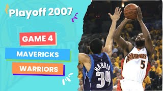 Golden State Warriors vs. Dallas Mavericks, NBA Playoff G4, Full Game, April 29, 2007