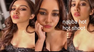 nabha natesh hot video shoot