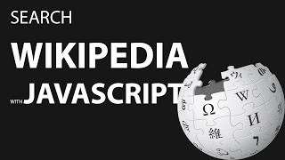 Search Wikipedia with JavaScript