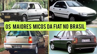 OS MAIORES FRACASSOS DA FIAT NO BRASIL!!!