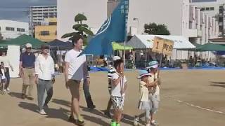 2018 1007 01　　大阪　榎本連合大運動会　入場行進◎激しい振動あり