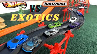 Hot Wheels vs Matchbox | Crazy Curves !