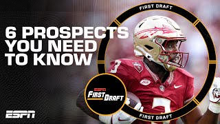 Mel Kiper Jr. & Field Yates reveal their Top UNKNOWN 2024 NFL Draft Prospects 👀| First Draft 🏈