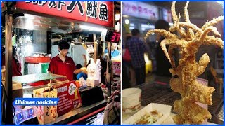 夜市買炸魷魚聽到中國遊客與店員驚人的對話！台灣店員竟然說出「這種話」大陸客應該當場傻眼了吧！