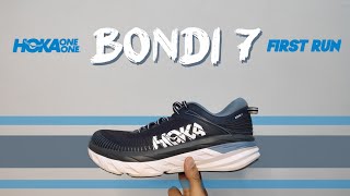 SEPATU ATAU BANTAL? Hoka Bondi 7 - First Run