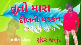 તુતો મારા દીલની ધડકન  હેપ્પી બર્થ ડે સોન્ગ. સીંગર. સુંદર જલુંદ