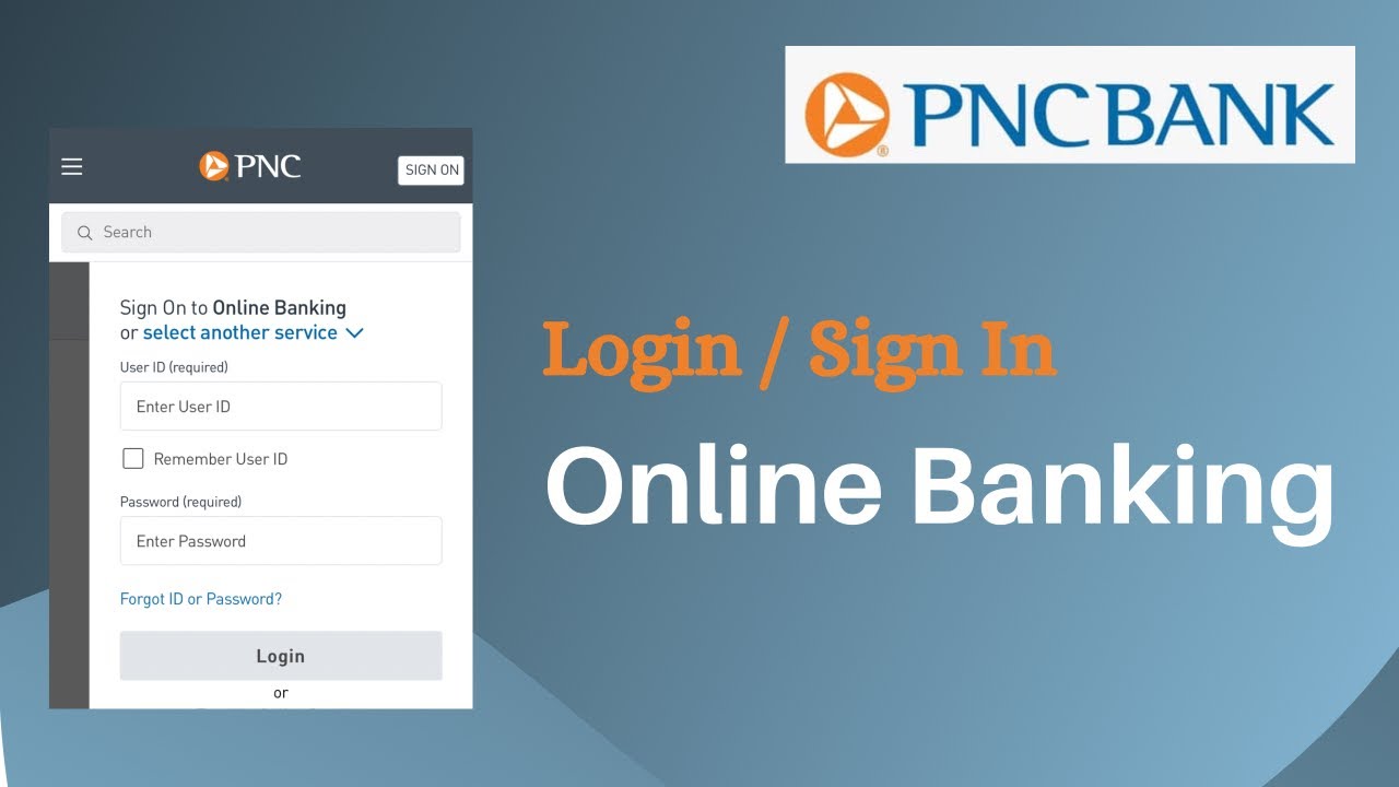 Login PNC Bank Online Banking | Mobile Banking || Sign On Www.pnc.com ...