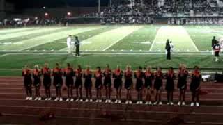 BHS Varsity Cheerleaders perform \