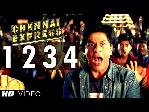 Review : Chennai Express Song One Two Three Four and Official Trailer