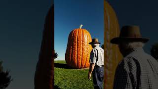 The Giant Pumpkin Sculpture at Grandpa AI’s Farm  #funnyfarmstories