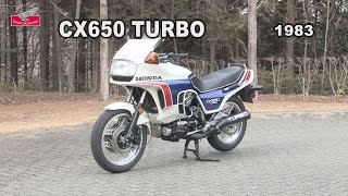 Honda Collection Hall 収蔵車両走行ビデオ　CX650 TURBO（1983年）