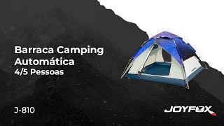 Guia de Montagem: Barraca Camping Automática 4/5 Pessoas JOYFOX