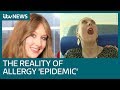 The heartbreaking reality of the 'modern epidemic' of food allergies | ITV News