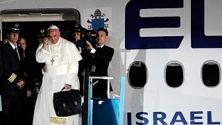 Pope ends Holy Land visit with message of peace for region